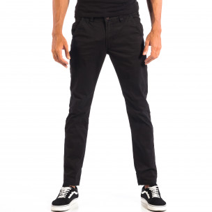 Мъжки черен Chino панталон CROPP - FASHIONMIX.BG Мъжки черен Chino панталон CROPP