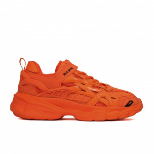 Неонови маратонки Vibrant Orange Fluo. Размер 42