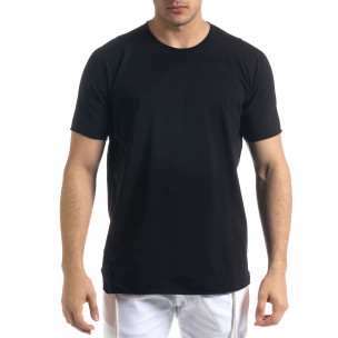Basic мъжка черна тениска 