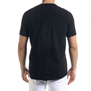 Basic мъжка черна тениска   2