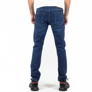 Basic Long & Big Size мъжки сини дънки  2