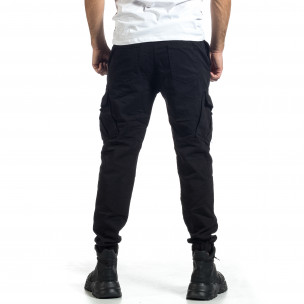 Мъжки черен Cargo Jogger панталон 2