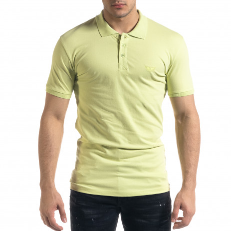Мъжка тениска пике polo shirt в зелено