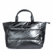 Дамска черна чанта тип пухенка il071022-21 2