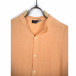 Мъжка ленена риза цвят праскова it260523-6 5
