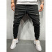 Черен панталон Jogger с ципове на джобовете il290224-4 2