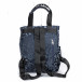 Дамска синя комбинирана чанта-раница il071022-12 3