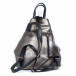 Сребриста чанта-раница с вариантно закопчаване il071022-20 4