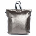 Сребриста чанта-раница с вариантно закопчаване il071022-20 5