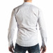 Мъжка вталена риза с бял кръстовиден десен it210319-94 3