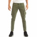 Зелен мъжки карго панталон с място за аксесоар it240818-1 3