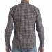 Мъжка карирана риза Slim fit Casual it040219-125 3