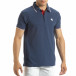 Мъжка тениска polo shirt в синьо it120619-25 2