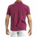 Мъжка тениска polo shirt в червено it120619-27 3