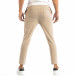 Лек мъжки панталон тип Jogger в сиво-бежово it240818-65 3