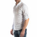 Мъжка вталена риза с бял кръстовиден десен it210319-94 4