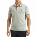Мъжка тениска polo shirt в сиво it120619-24 2