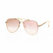 Пилотски очила с плоски стъкла огледално розово it030519-5 2