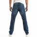 Сини мъжки Regular fit дънки с изпран ефект lp060818-23 3
