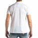 Бяла тениска с яка Marshall Militare it210319-86 3