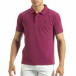 Мъжка тениска polo shirt в червено it120619-27 2
