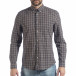 Мъжка карирана риза Slim fit Casual it040219-125 2