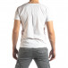 Мъжка тениска Vintage стил в бяло it210319-76 3