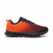 Неоново оранжеви мъжки маратонки с релефна подметка it110919-6 2
