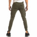 Рокерски зелен панталон карго джогър it240818-7 4