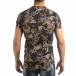 Черна мъжка тениска кашмирен дизайн it090519-62 4