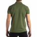 Зелена тениска с яка Marshall Militare it210319-88 3