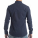 Slim fit мъжка синя риза на точици it040219-122 3