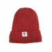 Зимна шапка в червена с подплата  it051218-78 2