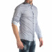 Slim fit мъжка риза с флорален десен в бяло it210319-91 3