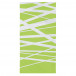 Зелена плажна кърпа с бели ленти tsf120416-2 2