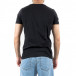 Мъжка черна тениска колоритен принт tr250322-47 3