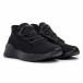 All black мъжки маратонки тип чорап Lace detail it260620-9 3