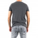 Мъжка тениска Important сив меланж tr250322-52 3