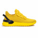 Жълти мъжки маратонки тип чорап Lace detail it260620-12 2