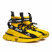 Мъжки жълти маратонки чорап Cubic tr260221-3 3