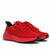 Текстурирани мъжки маратонки в червено it090321-5 3