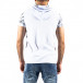 Мъжка бяла тениска с качулка Amsterdam it250322-7 3