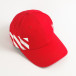 Червена шапка с козирка it080520-78 2