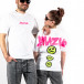 Unisex бяла тениска Amazing it250322-19 2