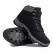 Мъжки трекинг обувки в черно и сиво it021120-1 4