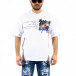 Oversize мъжка бяла тениска Art Kare tr250322-91 2