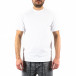 Unisex бяла тениска с неонов Back print it250322-21 2