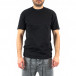 Unisex черна тениска с неонов Back print it250322-22 2