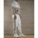 Мъжки памучен спортен комплект бяло и бежово tr110320-141 3