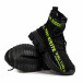 Мъжки маратонки чорап Cubic черно с неон it110521-1 4